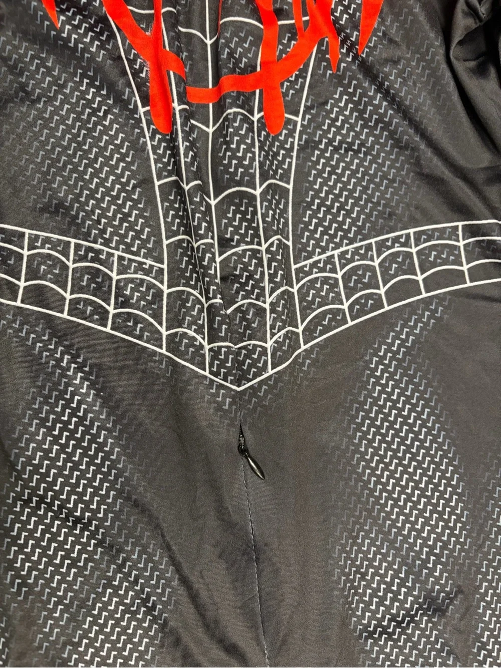 Kids Black and Red Spider-Man Hero Costume